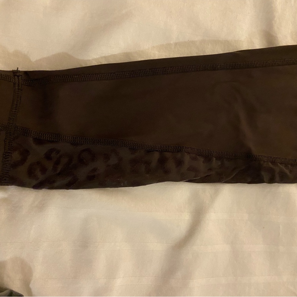 Aerie OFFLINE goals high waisted leopard mesh brown legging